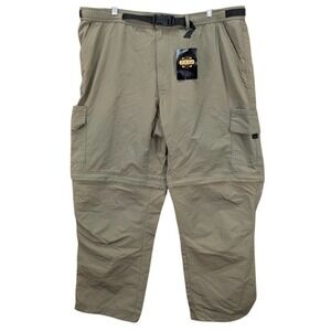 Guide Gear Convertible Pants Men's Nylon Lightweight Outdoor Hiking Size W42 L30